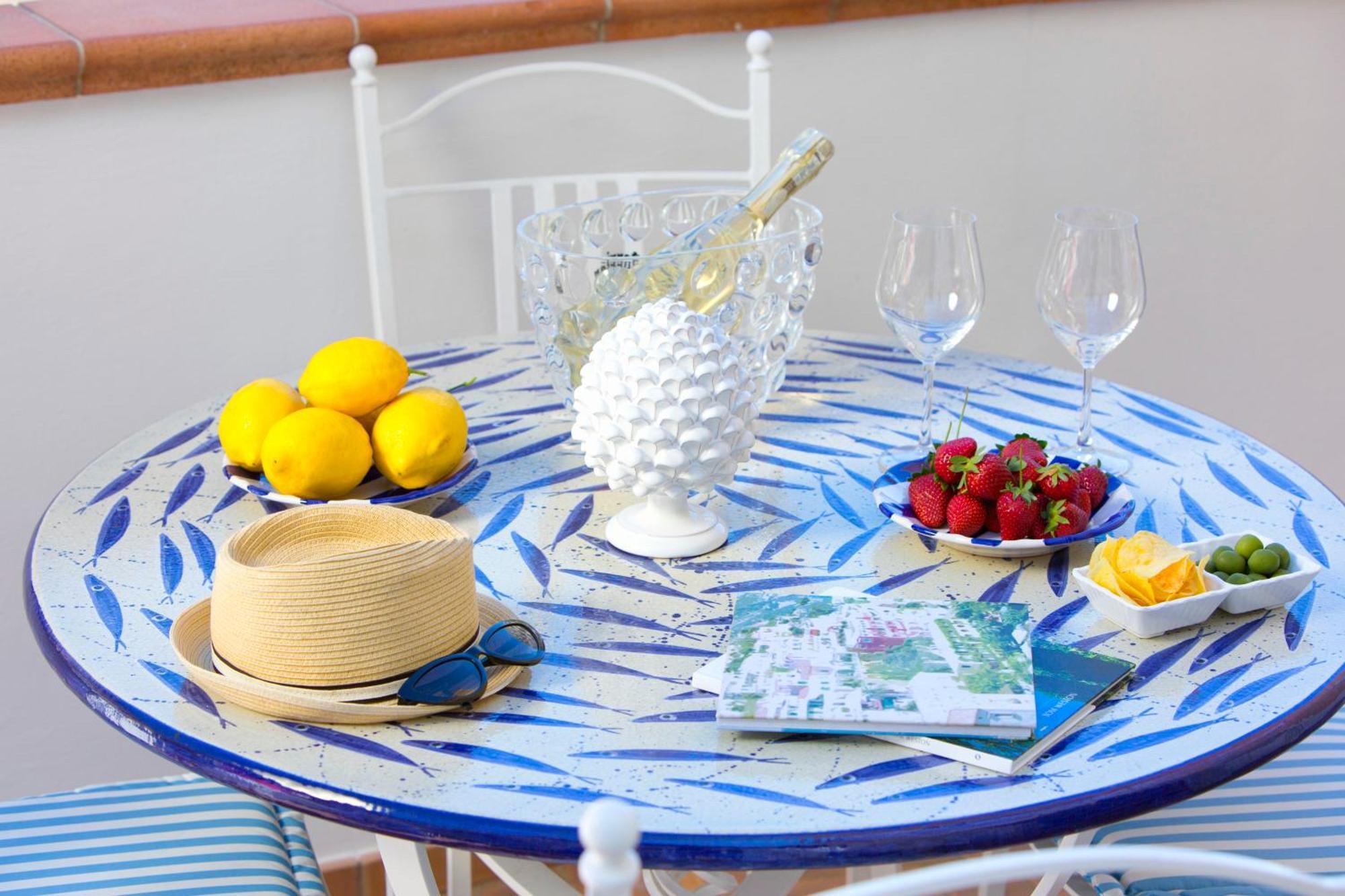 Ferienwohnung Casa Mimosa Positano Exterior foto